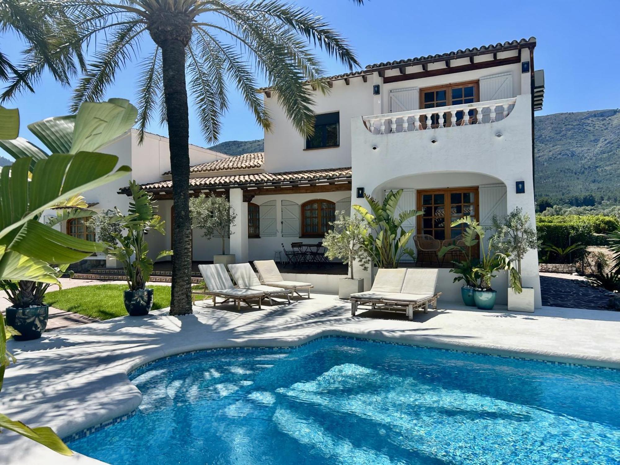Villa Enri Villa Y Casita Con Piscina Y Jacuzzi Parcent Exterior foto